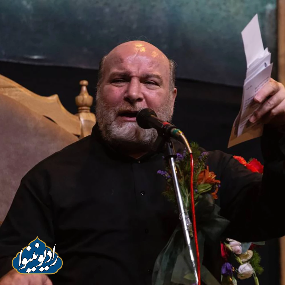 زمزمه و روضه شب هفتم محرم 1400 دهه اول حسین سازور هیئت موج الحسین (ع)