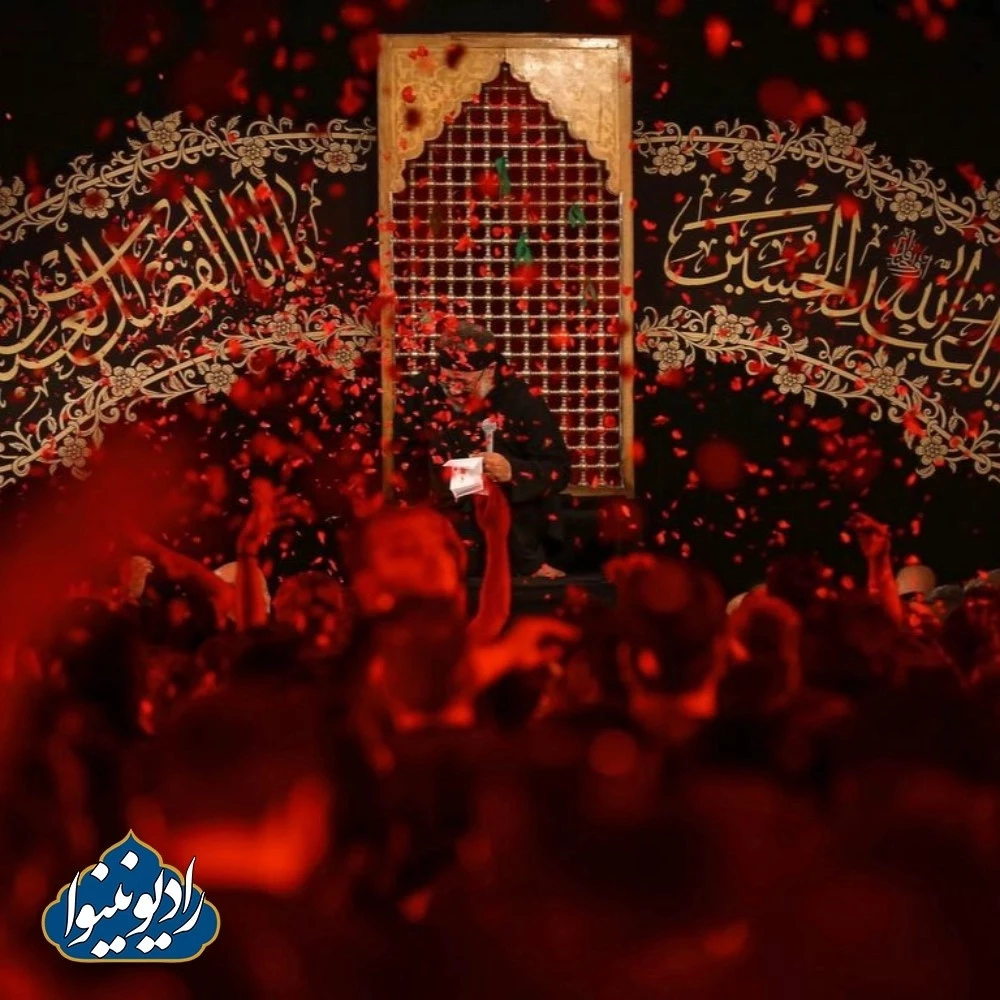 زمینه شب هشتم محرم 1401 دهه اول محمود کریمی هیئت رایه العباس (ع) قسمت اول